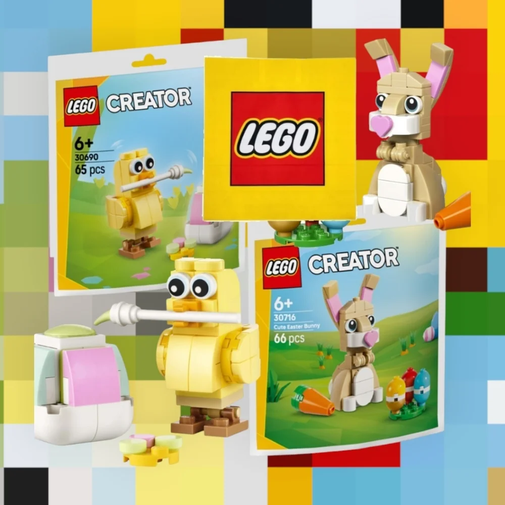 🐰LEGO Creator Bunny and Chick Toy Set 30716  and 30690 2 PACK